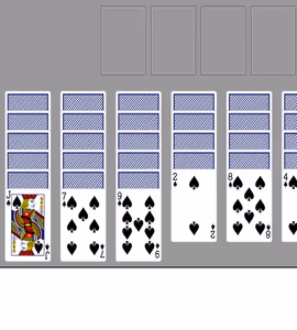 ONLINE SPIDER SOLITAIRE BY AIDAN BELL游戏图片 2