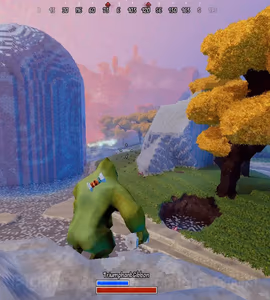 Imagini cu gameplay Apes .io 2