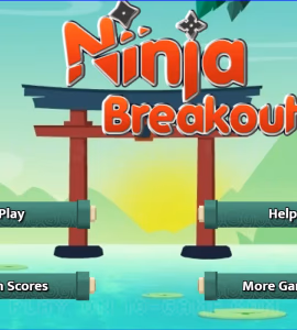 Ninja Breakout Brick Shooter Game Gameplay-Bilder 1