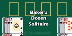 遊ぶ BAKER'S DOZEN SOLITAIRE