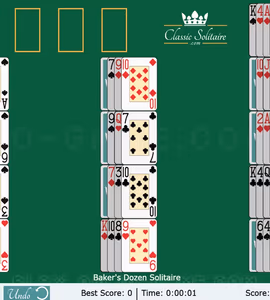 Images de jeu BAKER'S DOZEN SOLITAIRE 1