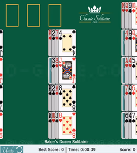 Images de jeu BAKER'S DOZEN SOLITAIRE 2