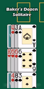 main Baker's Dozen Solitaire