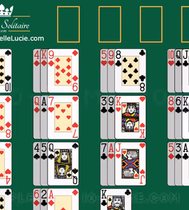 La Belle Lucie Solitaire Gameplay-Bilder 1