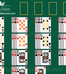 La Belle Lucie Solitaire Gameplay-Bilder 3