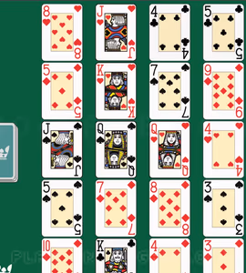 Изображения на геймплей MONTE CARLO SOLITAIRE 1