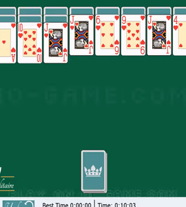 SPIDER SOLITAIRE BY CLASSIC SOLITAIREのゲームプレイ画像 1