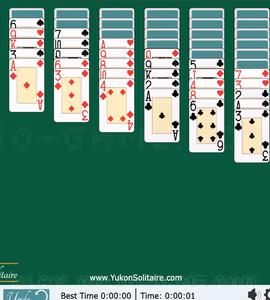 Изображения геймплея Yukon Solitaire 1