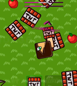 Изображения на геймплей CRAZY STEVE IO 2