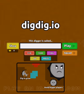Imagini cu gameplay Digdig .io 1