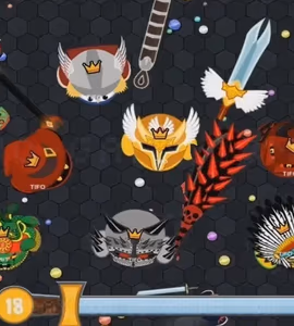 Gambar Gameplay EVO WARS IO 1