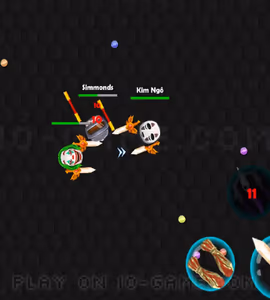 Gambar Gameplay EVO WARS IO 3