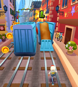 Изображения геймплея Subway Surfers Zurich 2