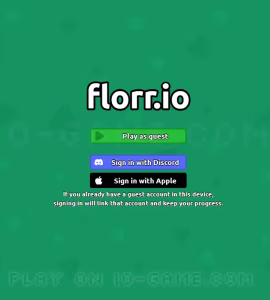 Florr ioのゲームプレイ画像 1