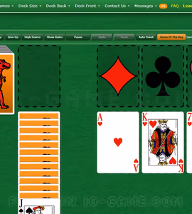 Imagens de jogabilidade CANFIELD SOLITAIRE BY GREENFELT 1