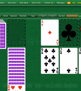 Imagens de jogabilidade CANFIELD SOLITAIRE BY GREENFELT 3