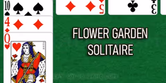 jogar Flower Garden Solitaire by Green Felt