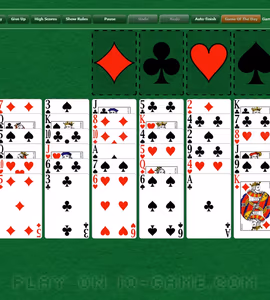 Images de jeu FLOWER GARDEN SOLITAIRE BY GREEN FELT 3