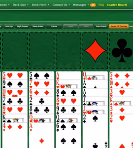 Изображения геймплея Freecell Solitaire by Green Felt 2