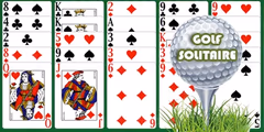 jouer GOLF SOLITAIRE BY GREEN FELT