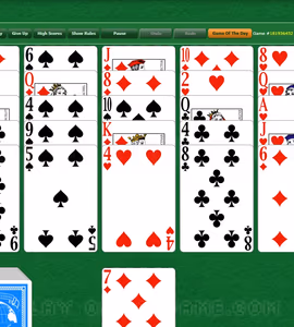 GOLF SOLITAIRE BY GREEN FELT गेमप्ले इमेजेज 3