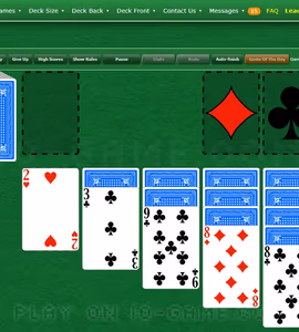 Gambar Gameplay KLONDIKE SOLITAIRE BY GREENFELT 3