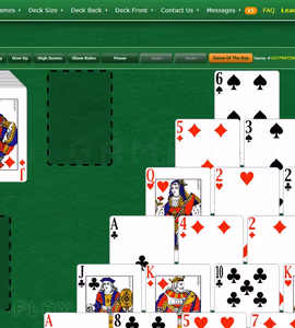 PYRAMID SOLITAIRE BY GREEN FELTのゲームプレイ画像 3