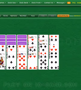 SCORPION SOLITAIRE BY GREEN FELTのゲームプレイ画像 2