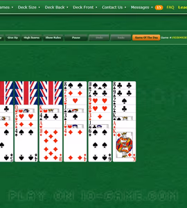 SCORPION SOLITAIRE BY GREEN FELTのゲームプレイ画像 3