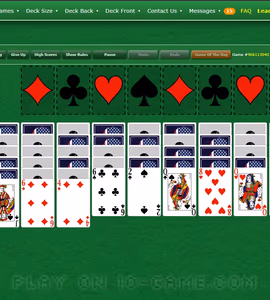 Imágenes del juego SPIDER SOLITAIRE BY GREENFELT 2