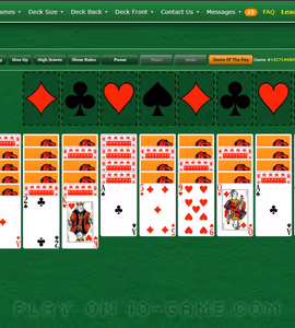 Imágenes del juego SPIDER SOLITAIRE BY GREENFELT 3