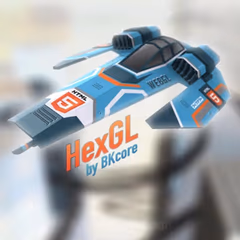 遊ぶ 3D RACE HEXGL
