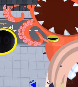 Imagens de jogabilidade HOLE IO 2