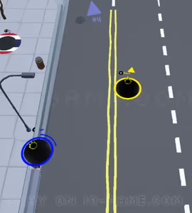 Imagens de jogabilidade HOLE IO 3