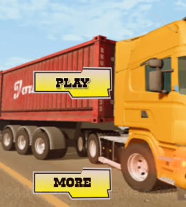 Long Trailer Truck Transport Sim游戏图片 1