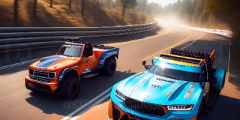 gioca Top Down Truck Racing