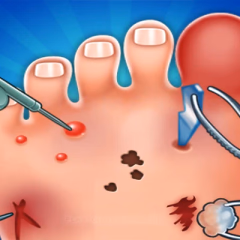 Foot Doctor Kids Care Game