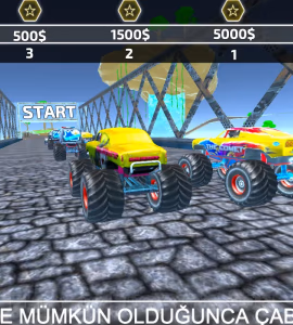 Sky Monster Truck Racing Oynanış Görselleri 3