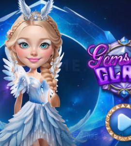 Gemstone Glam Princess Fashion Dress Up游戏图片 1