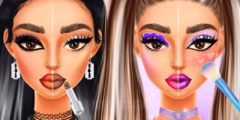 jogar Makeup Then and Now Transformation