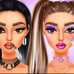 jogar Makeup Then and Now Transformation