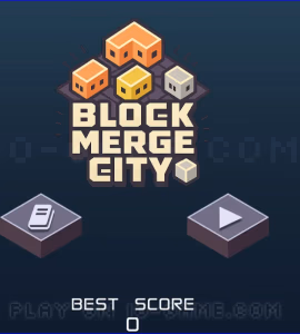 Imagini cu gameplay Block Merge City 1