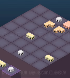 Imagini cu gameplay Block Merge City 2