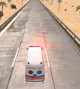 Imagens de jogabilidade Ambulance Racing Crash 3