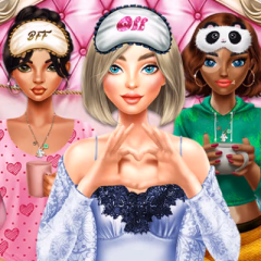 jogar BFFs Luxury Loungewear Dress Up Game