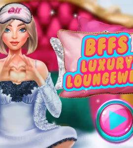 BFFs Luxury Loungewear Dress Up Game游戏图片 1
