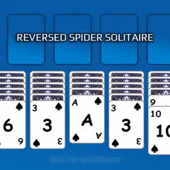 遊ぶ REVERSED SPIDER SOLITAIRE BY MAHMUD MARDINI