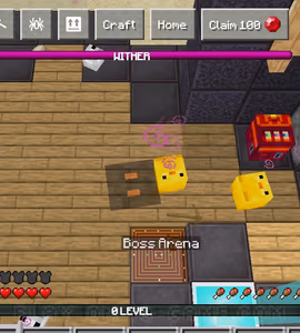 Imagini cu gameplay Mine-craft io 1