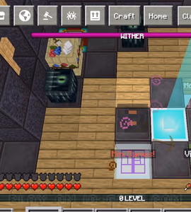 Imagini cu gameplay Mine-craft io 2