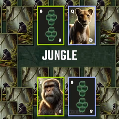 TriPeaks Solitaire Relaxing Jungle